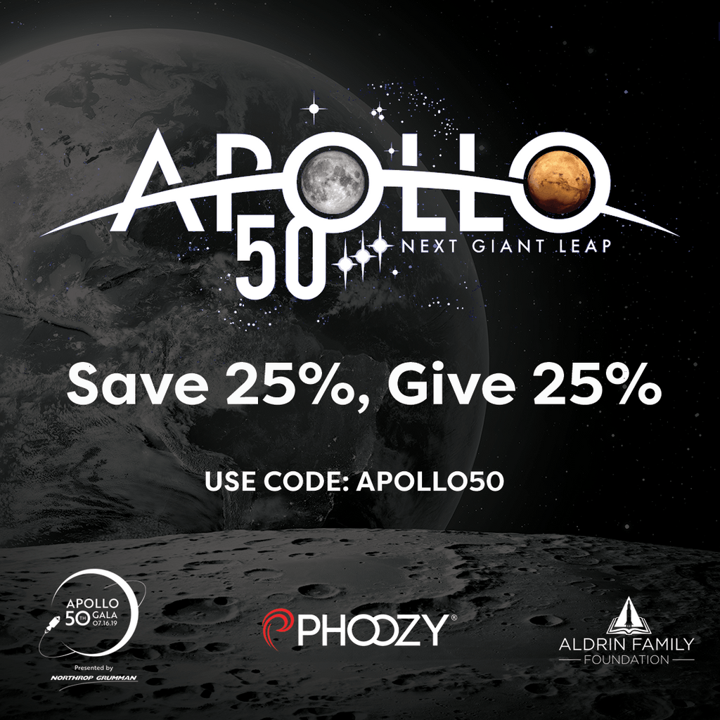 PHOOZY Celebrates Apollo 11's 50th Anniversary As Official Supplier for the Apollo 50th Gala at Kennedy Space Center - July 2019 - PHOOZY