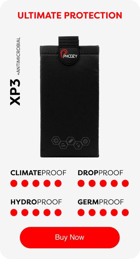 XP3 - Climate proof, Drop proof, hydro proof, germproof